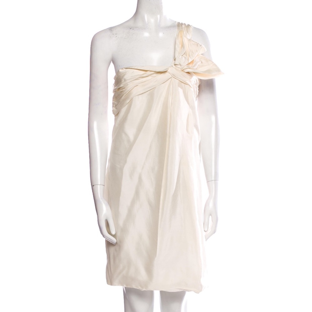 Vintage Gucci Cream/White Dress with bow detail bridal